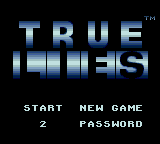 True Lies (USA, Europe) Title Screen